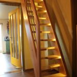 Raumspartreppen haben auf kleinster Fläche Platz.