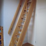 Raumspartreppen haben auf kleinster Fläche Platz.
