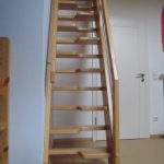 Raumspartreppen haben auf kleinster Fläche Platz.