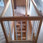 Raumspartreppen haben auf kleinster Fläche Platz.