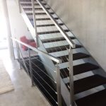 Stahlwangen Treppe in Landshut