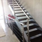 Stahlwangen Treppe in Landshut